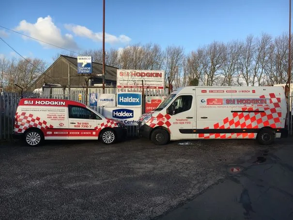S & I Hodgkin Ltd mobile commercial vehicle fleet